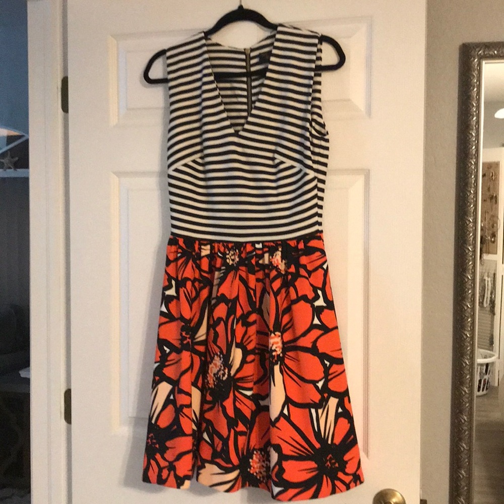 Just Taylor Fit and Flare Dress